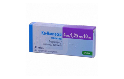 КО АМЛЕССА таблетки 4мг/10мг N30