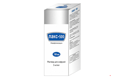 ЛАКС 500 раствор для инфузий 100мл 5мг/мл