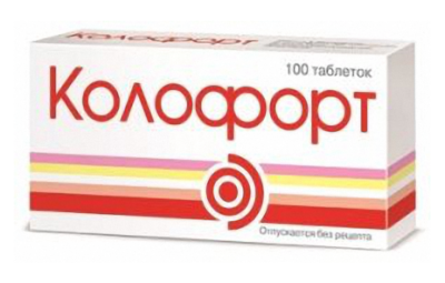 КОЛОФОРТ таблетки N100