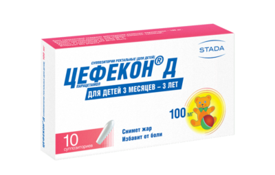 ЦЕФЕКОН Д суппозитории 100мг N10