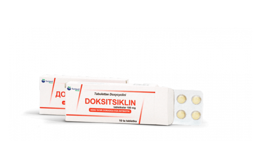 ДОКСИЦИКЛИН таблетки 100мг N10