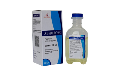 АВИФЛОКС раствор для инфузий 100мл 500мг/100мл N1