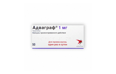 АДВАГРАФ капсулы 1мг N50