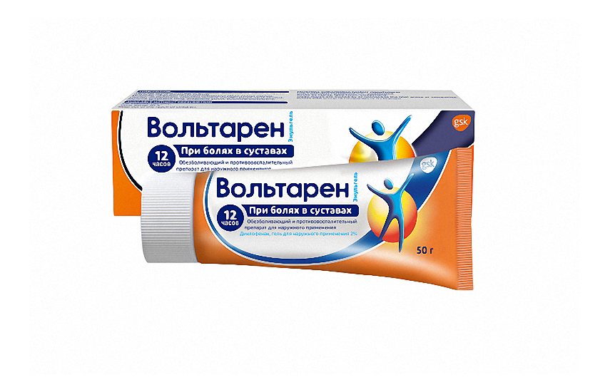 ВОЛЬТАРЕН ЭМУЛЬ гель 100г 2%
