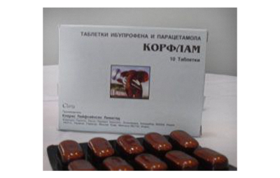 КОРФЛАМ таблетки N100