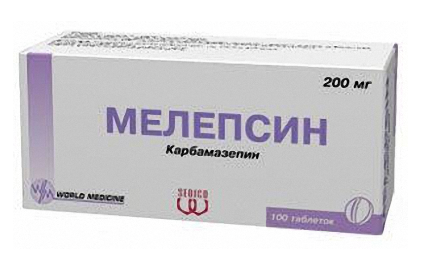 МЕЛЕПСИН таблетки 200мг N50