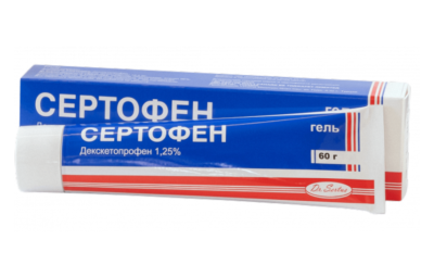 СЕРТОФЕН гель 60г 1,25%
