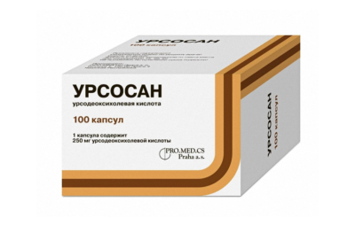 УРСОСАН капсулы 250мг N100