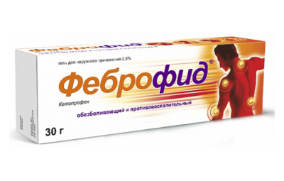 ФЕБРОФИД гель 30г 2,5%
