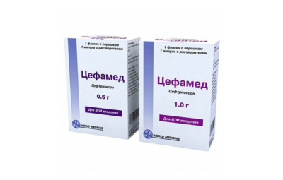 ЦЕФАМЕД порошок 1,0г N1