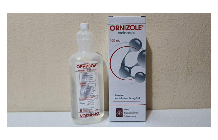 ОРНИЗОЛ раствор для инфузий 100мл 5мг/мл
