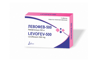 ЛЕВОФЕВ 500 таблетки 500мг N5