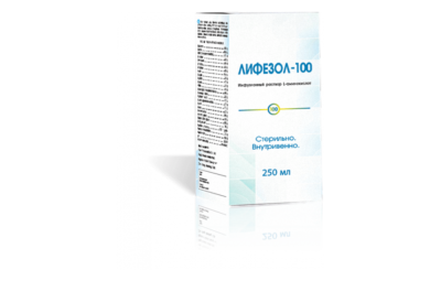 ЛИФЕЗОЛ 100 раствор для инфузий 250мл