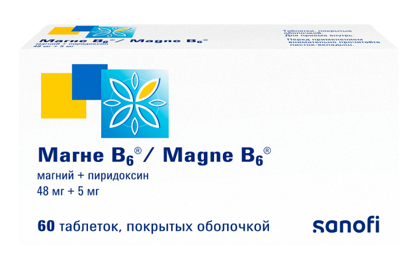 МАГНЕ В6 таблетки N60