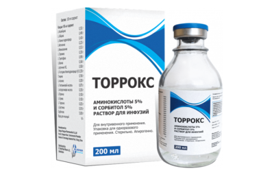 ТОРРОКС раствор для инфузий 200мл 5%