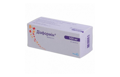 ДИАФОРМИН таблетки 500мг N60