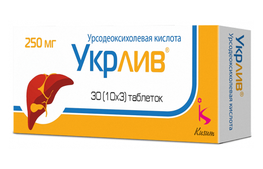 УКРЛИВ таблетки 250мг N30