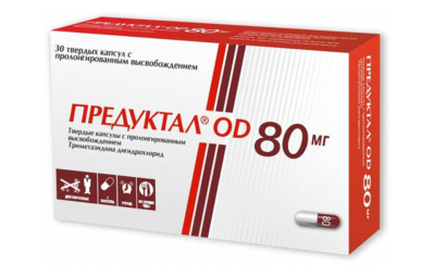 ПРЕДУКТАЛ ОД капсулы 80мг N30